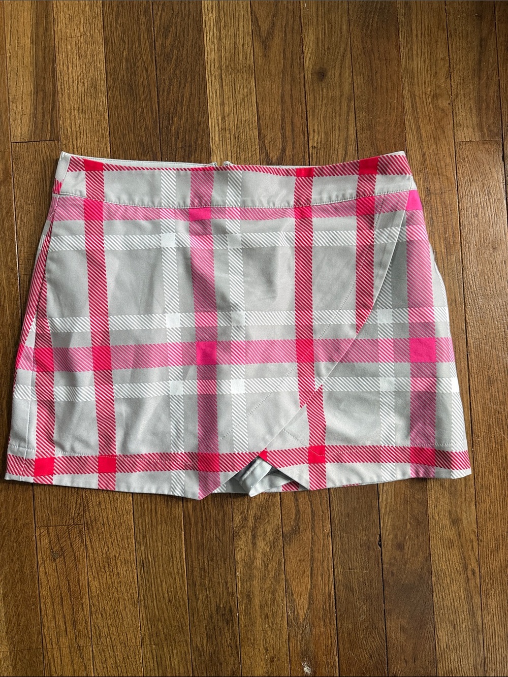 Slazenger Pink Plaid Women’s Golf Skort